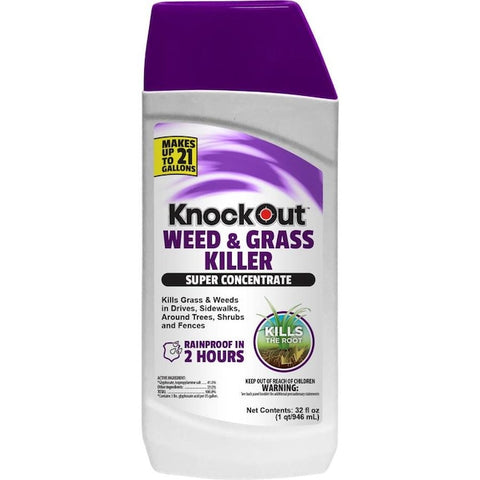 Knock Out 32-fl oz Concentrated Weed and Grass Killer - Zogies Deals