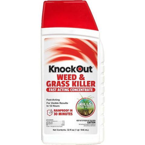 Knock Out 32-fl oz Concentrated Weed and Grass Killer - Zogies Deals