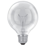 GE 40-Watt Dimmable G25 Decorative Incandescent Light Bulb (3-Pack) - Zogies Deals