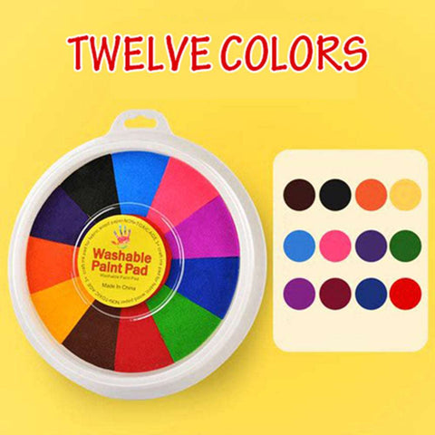New Hot Selling Kindergarten Finger Print Mud Non-toxic Washable Pigment, kids toy, Zogies Deals