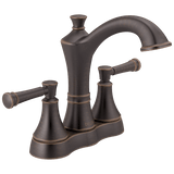 Valdosta® Two Handle Centerset Bathroom Faucet In Venetian Bronze - Zogies Deals
