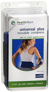 Health Mart Pharmacy Universal Plus Reusable Hot & Cold Compress - Zogies Deals