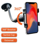 360 Car Rearview Mirror Rotation Adjustable Phone Holder Mount Multifunction, car phone holder, Zogies Deals
