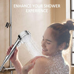 High Pressure Filtered Shower Head Handheld With ON OFF Switch, 3 Spray Setting Modes Without Hose, Shower Head, Zogies Deals