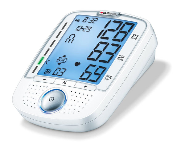 CVS Health Talking Upper Arm Blood Pressure Monitor - Zogies Deals