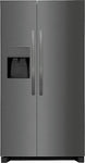 FRIGIDAIRE 25.6-CU FT SIDE-BY-SIDE REFRIGERATOR WITH ICE MAKER (Black) ENERGY STAR - Zogies Deals