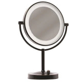 Giagni 8-in x 12-in Oil-Rubbed Bronze Double-Sided Mirror, bathroom vanity light, Vanities, Zogies Deals