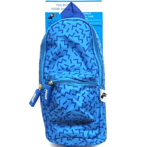 Yoobi Backpack Zipper Pouch - Blue