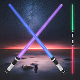 Induction Color Changing Laser Retractable Light-emitting Sword Toy, light saber, Zogies Deals