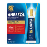 Anbesol Gel Maximum Strength, Instant Oral Pain Relief, 0.33 oz.