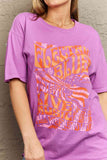 Sweet Claire "Electric Blues" Graphic T-Shirt
